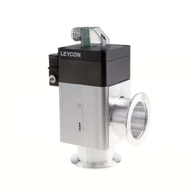 Iso-kf Right Angle Valve, Electropneumatically Operated 